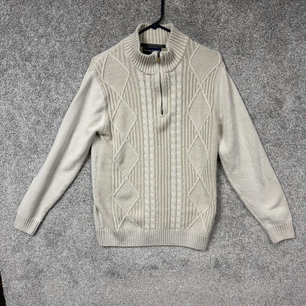 Preswick & Moore Sweater M Minimalist Light Academia Old Money Grandpacore Twee